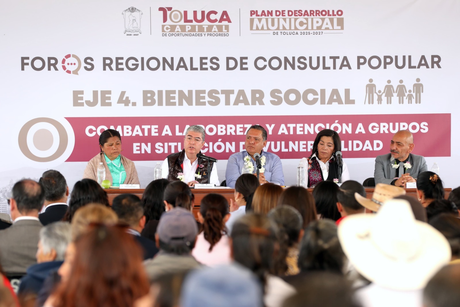 Programas de Bienestar del Gobierno del EdoMéx son referente para integrar el Plan de Desarrollo Municipal de Toluca
