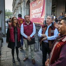 Con el apoyo de la ciudadanía se hizo entrega de alimentos no perecederos, medicamentos, ropa, así como artículos de limpieza y aseo personal para apoyar a los guerrerenses. 